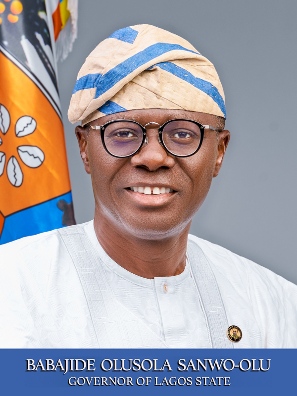 SANWO-OLU UNVEILS OFFICIAL PORTRAIT FOR SECOND TERM